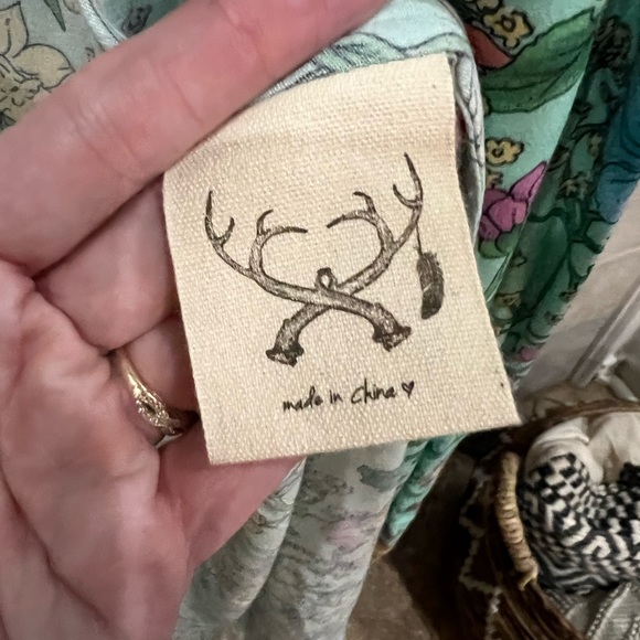 SPELL Sayulita Kimono in Birthstone - Picture 7 of 8